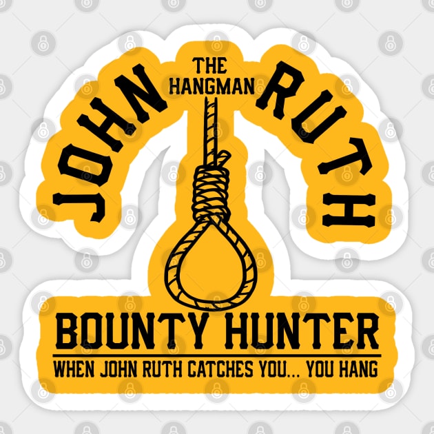 John "the Hangman" Ruth Sticker by carloj1956